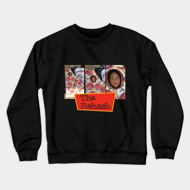 The Rehash Crewneck Sweatshirt by 2MBStudios